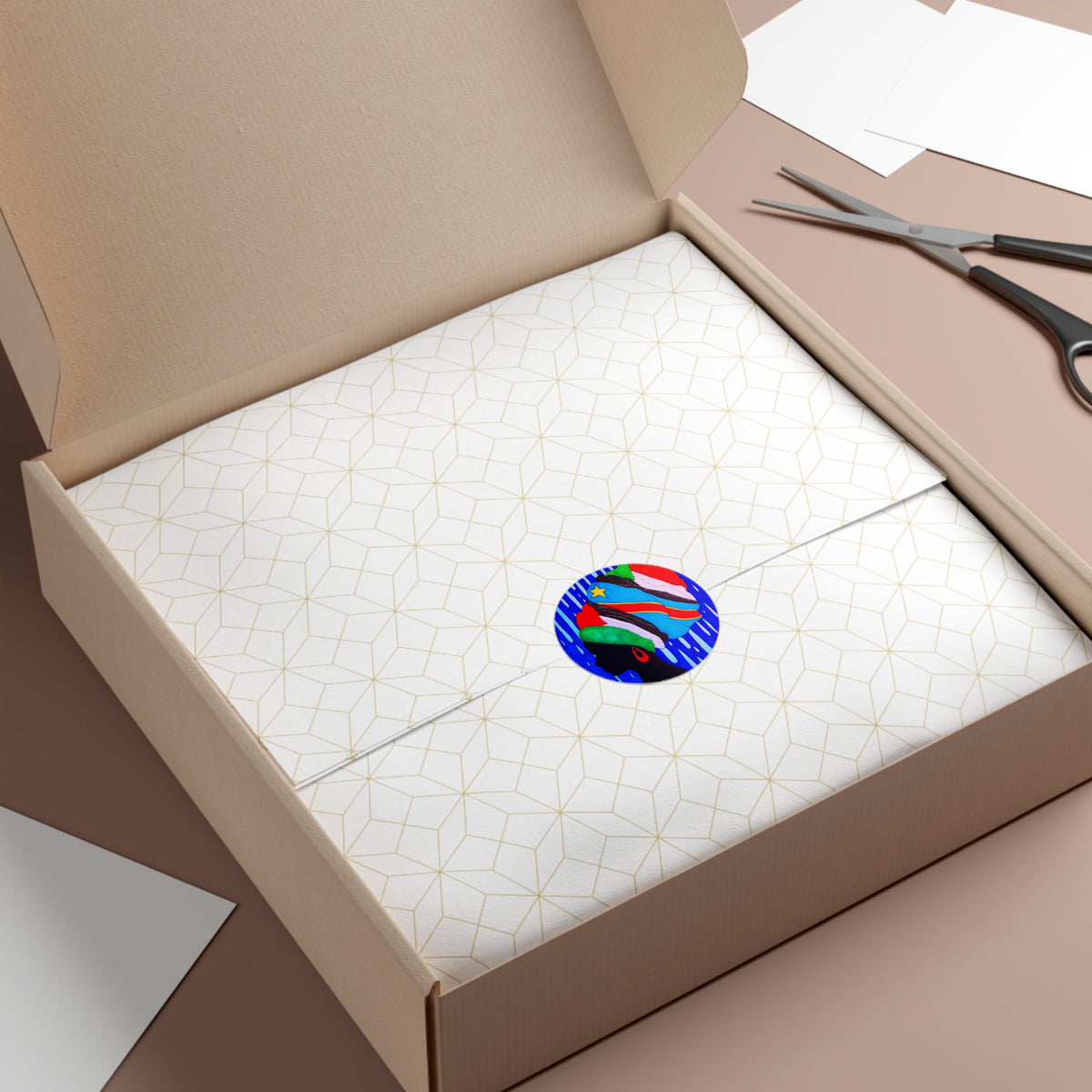 Free the Women Round Vinyl Stickers