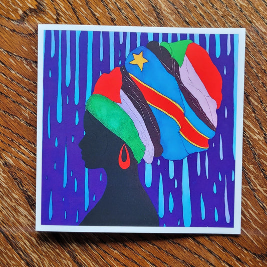 Free the Women Greetings Card
